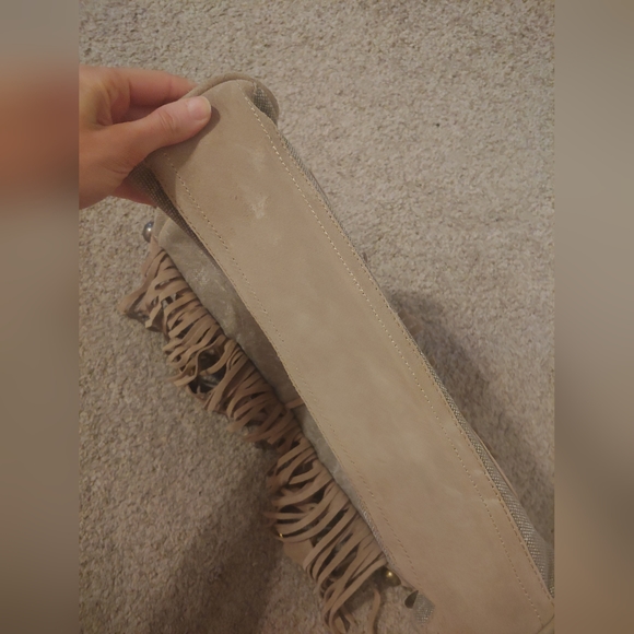 Ed Hardy Fringe Suede Purse - Picture 4 of 4